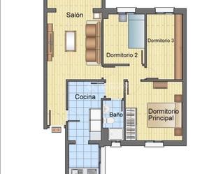 Flat for sale in Leganés  with Air Conditioner, Heating and Terrace