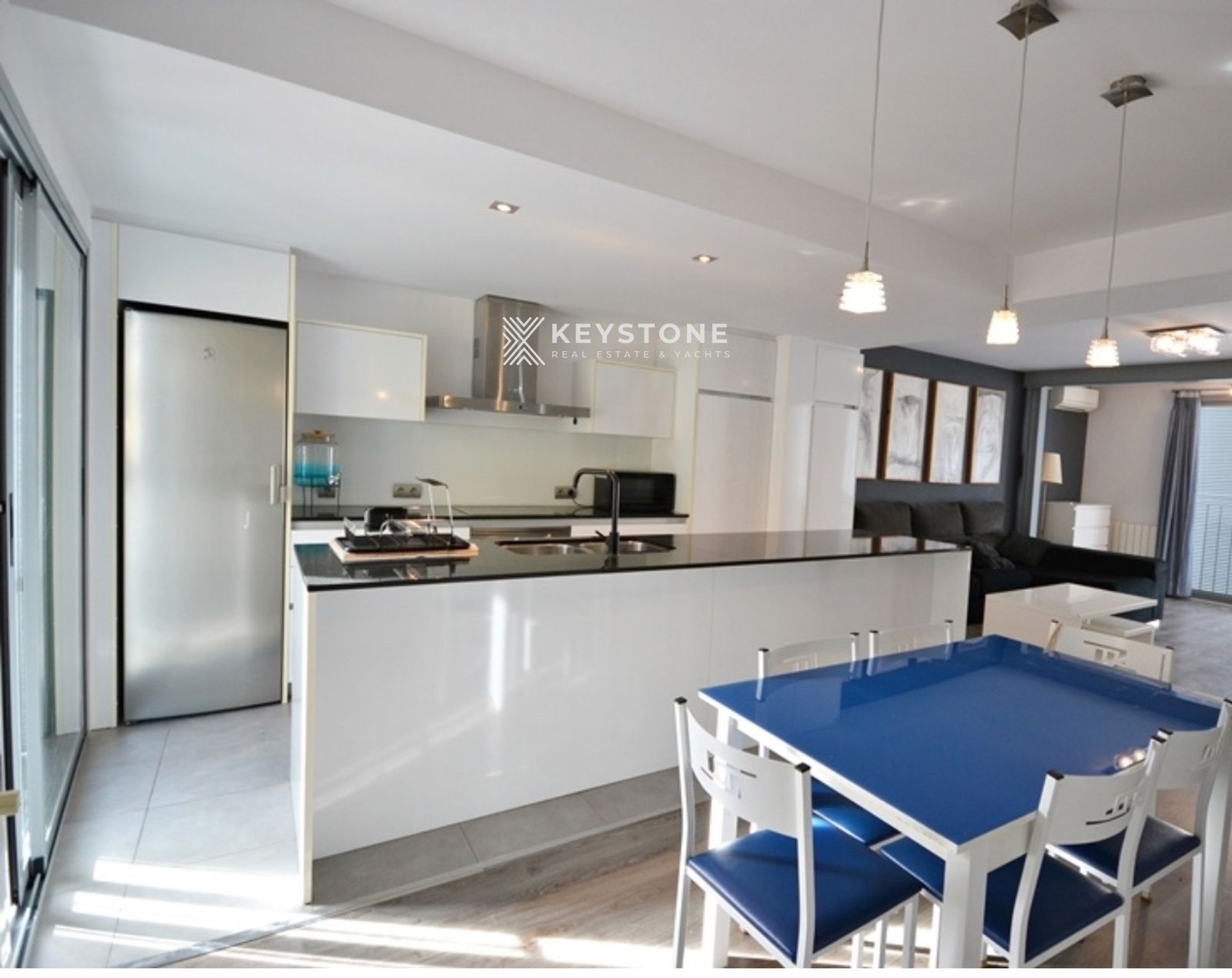 Kitchen of Duplex for rent in Pollença  with Air Conditioner and Terrace