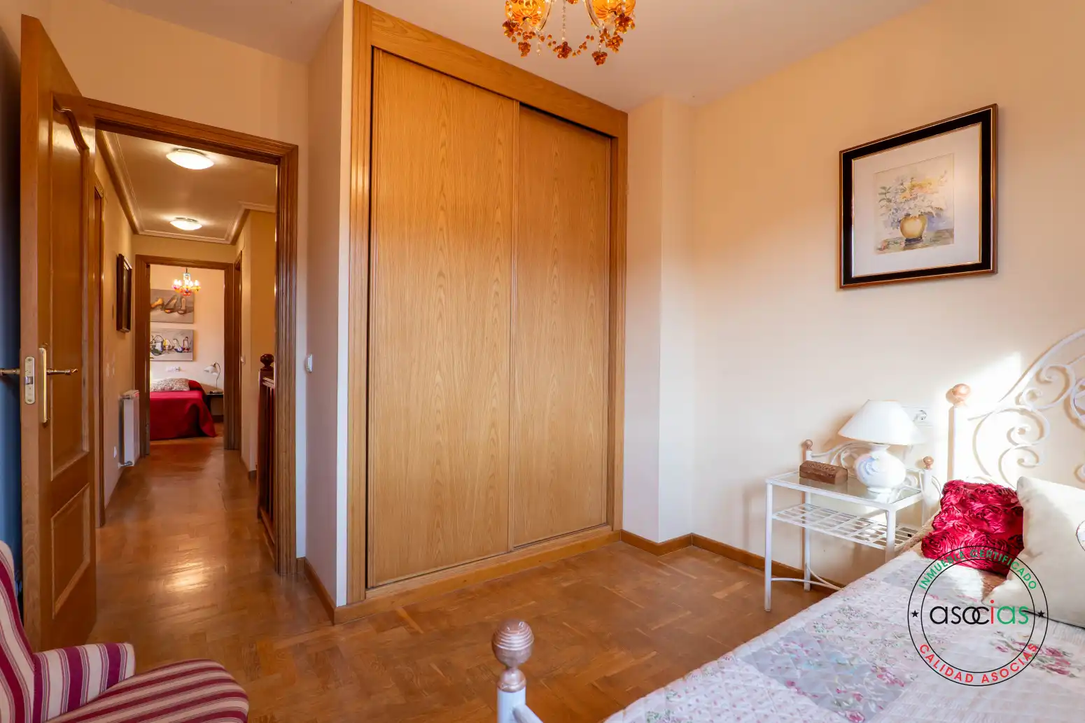 Habitación de Casa adosada en venta en Gozón con Calefacción, Jardín privado y Parquet