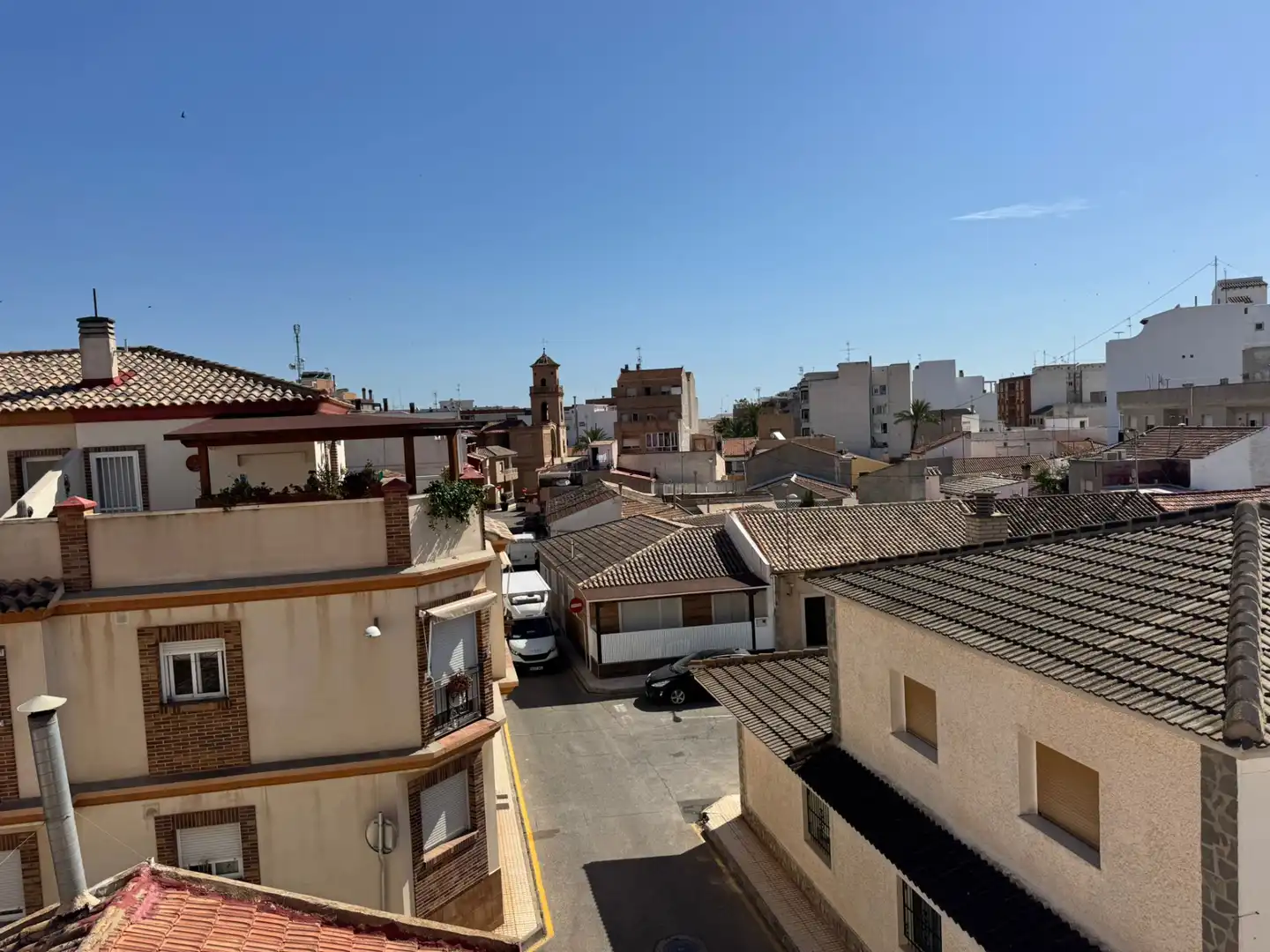 Vista exterior de Pis en venda en Pilar de la Horadada amb Aire condicionat, Terrassa i Moblat