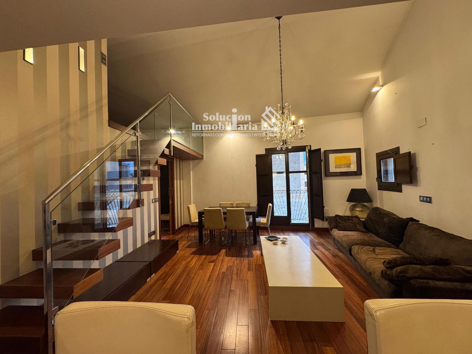 Living room of Flat for sale in Salamanca Capital  with Heating and Furnished