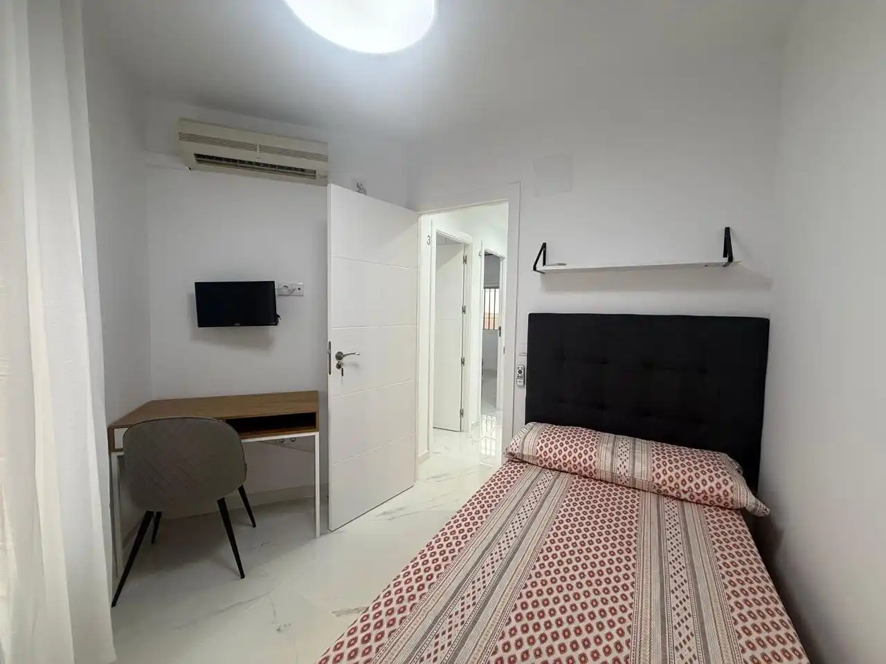 Habitación de Piso de alquiler en Córdoba con Aire acondicionado, Calefacción y Amueblado