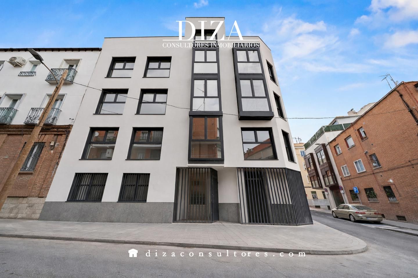 Vista exterior de Planta baja en venta en  Madrid Capital con Aire acondicionado y Terraza