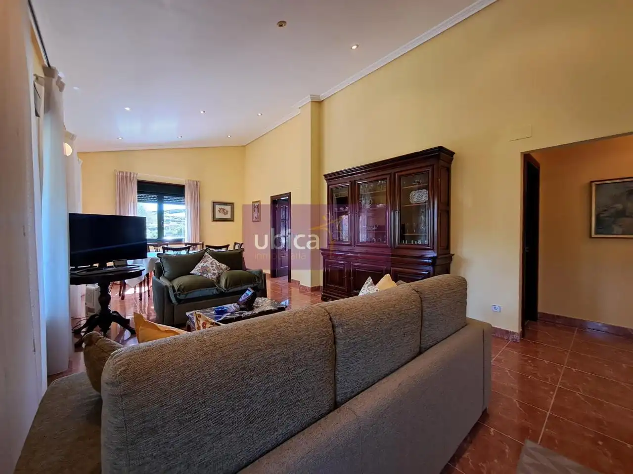 Sala de estar de Casa o chalet en venta en Arbo con Calefacción, Jardín privado y Terraza