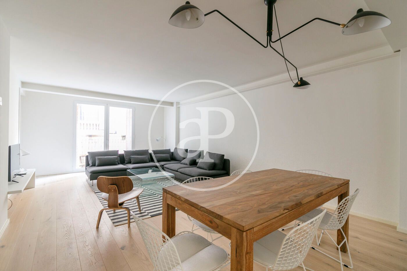 Sala d'estar de Pis en venda en  Barcelona Capital amb Aire condicionat, Calefacció i Traster