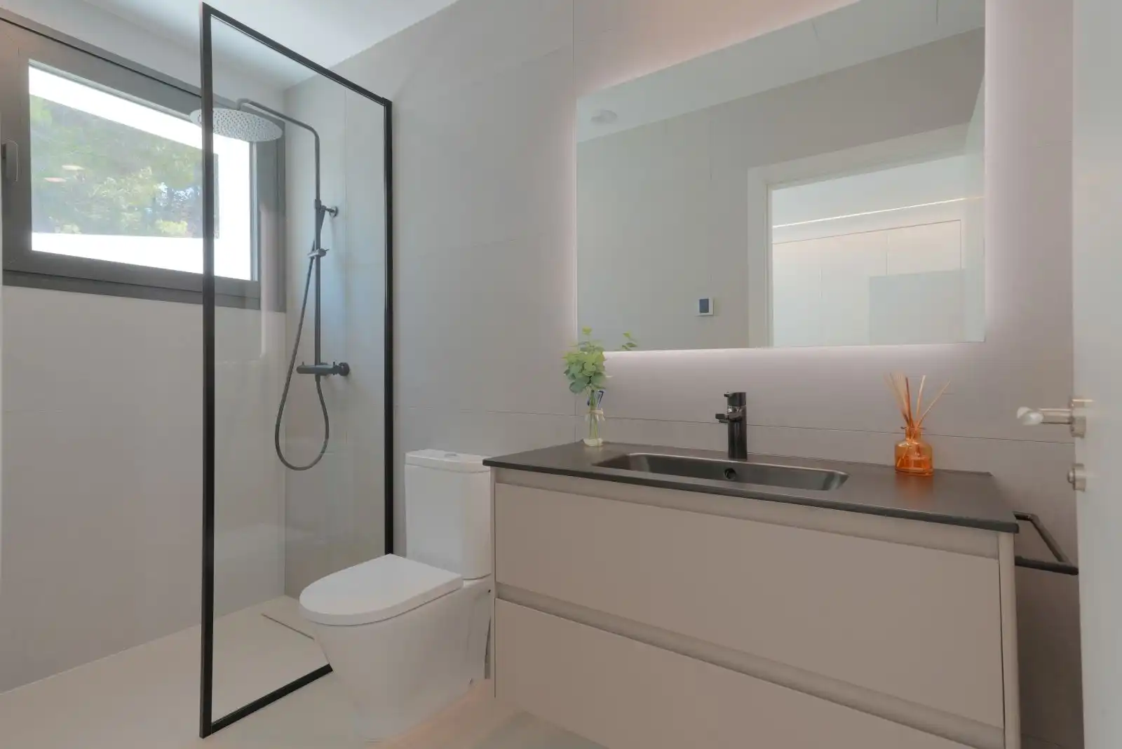 Baño de Casa o chalet en venta en Moraira con Aire acondicionado, Calefacción y Terraza