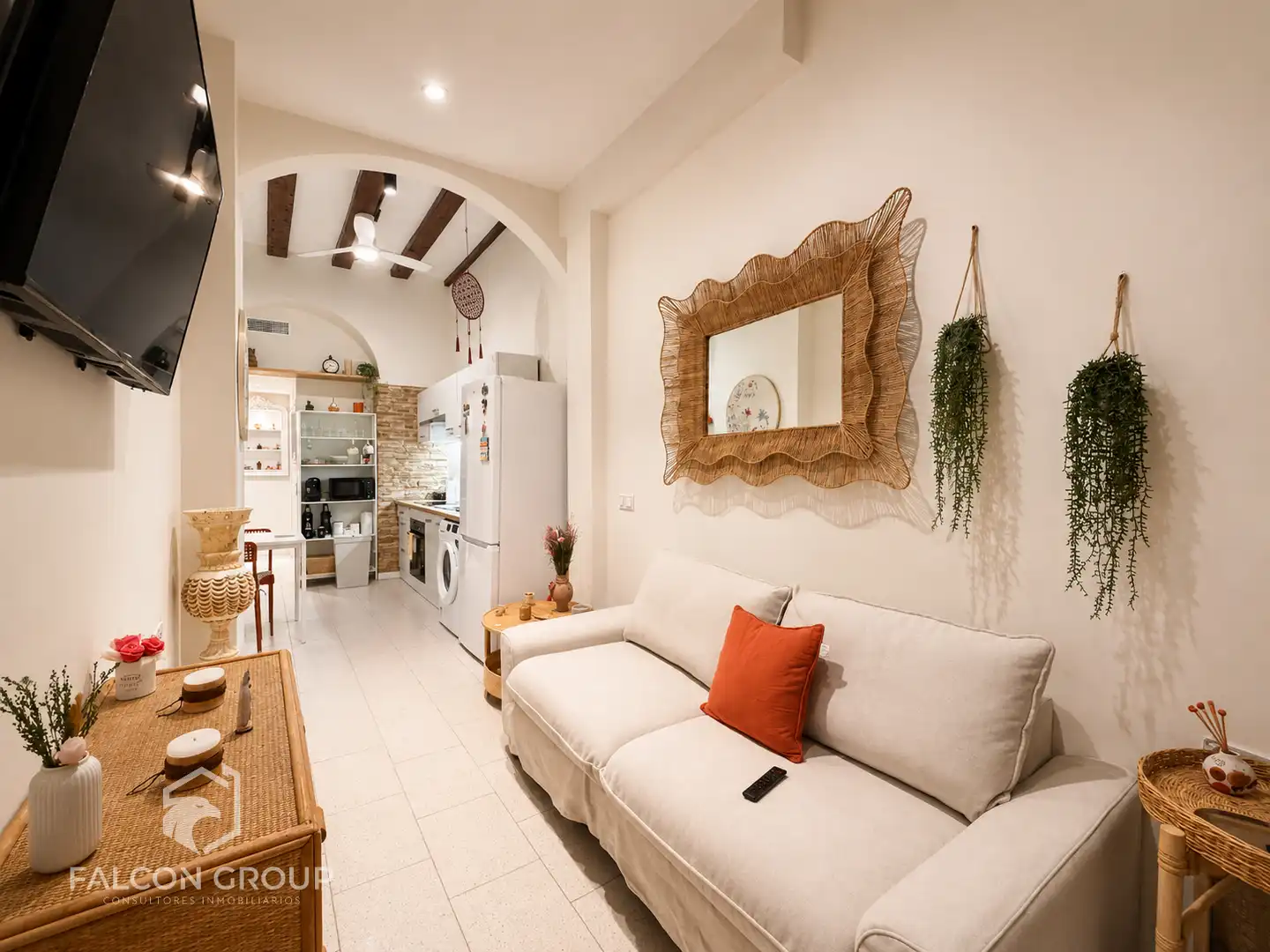 Sala d'estar de Local en venda en Vilanova i la Geltrú amb Aire condicionat, Calefacció i Parquet