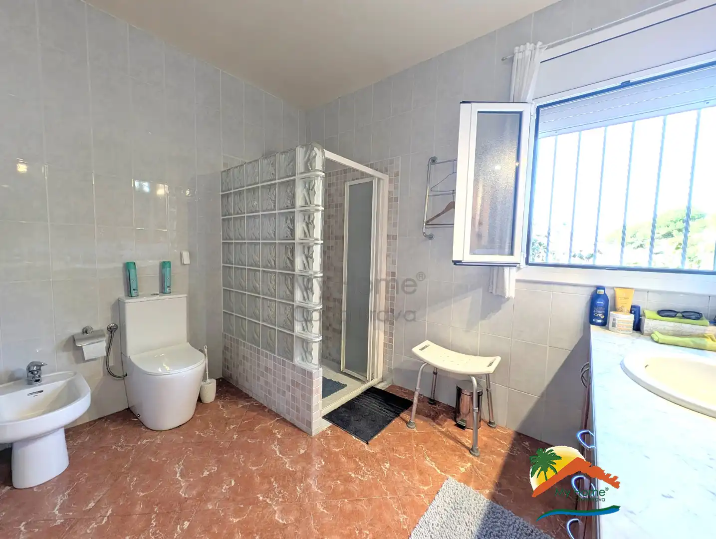 Bany de Casa o xalet en venda en Lloret de Mar amb Calefacció, Jardí privat i Terrassa