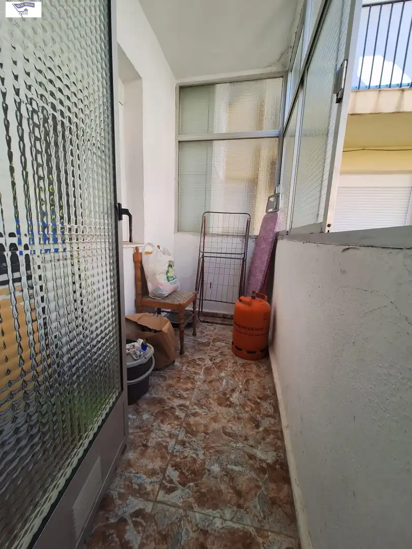 Terraza de Piso de alquiler en Albacete con Amueblado y Balcón
