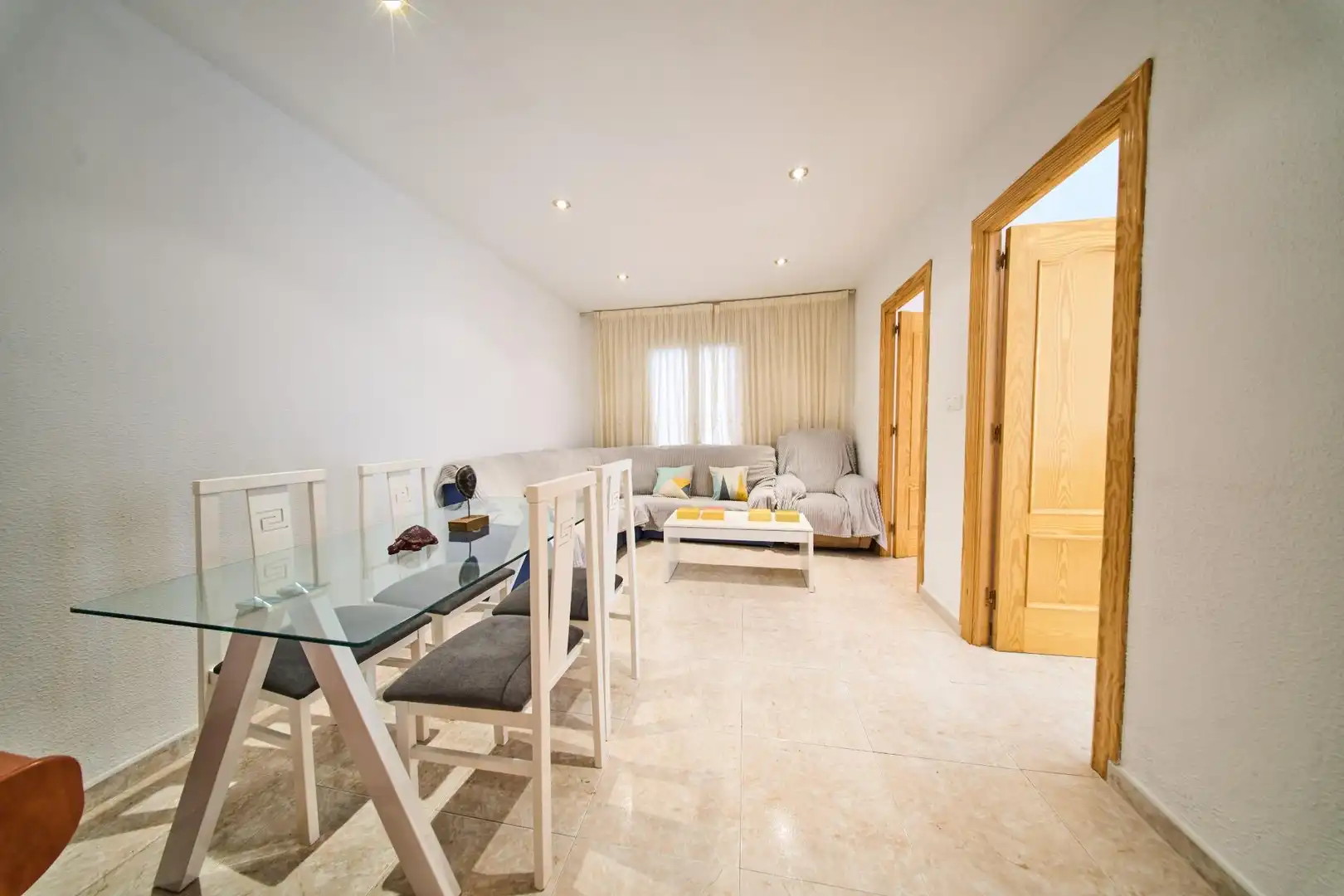 Sala de estar de Piso en venta en  Granada Capital con Aire acondicionado y Balcón