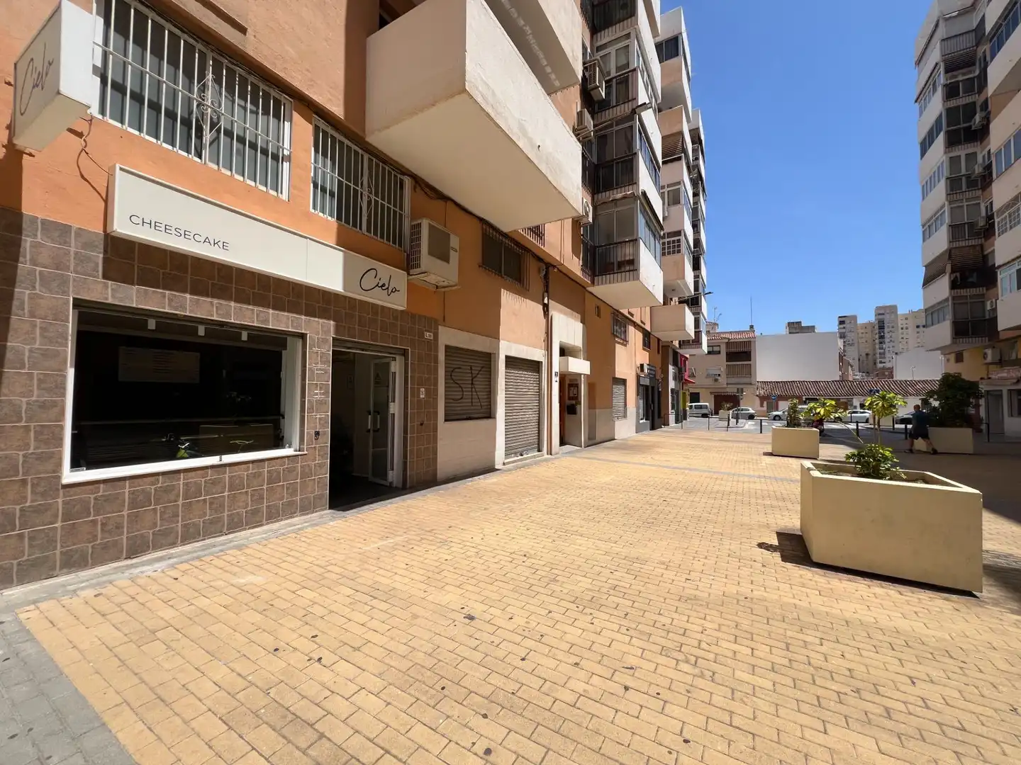 Vista exterior de Local de lloguer en Málaga