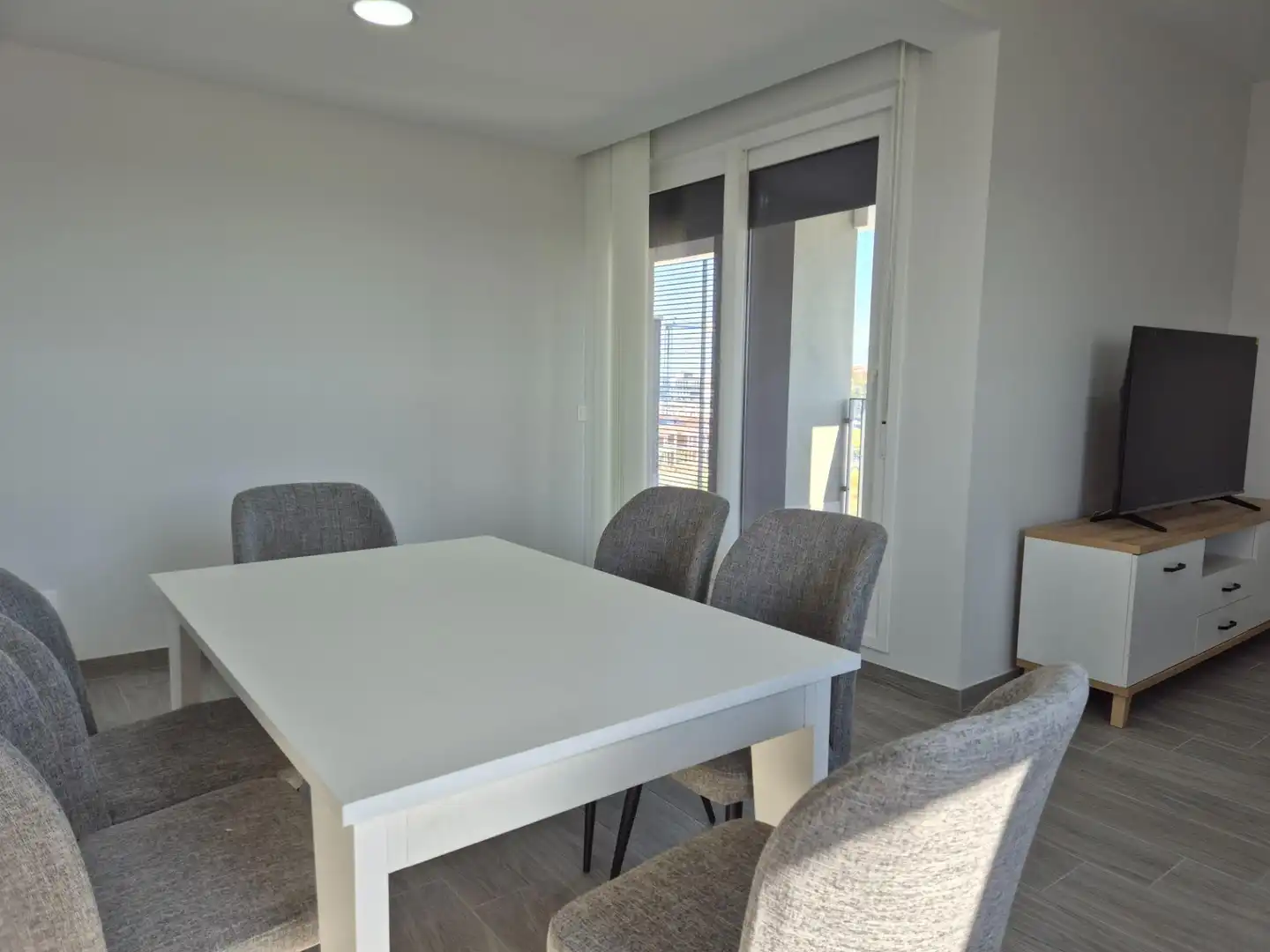 Esszimmer von Wohnung zur Miete in Dos Hermanas mit Klimaanlage, Heizung und Terrasse