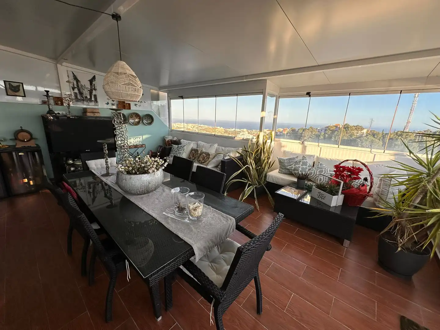 Terrace of Attic for sale in Benalmádena  with Air Conditioner, Heating and Terrace