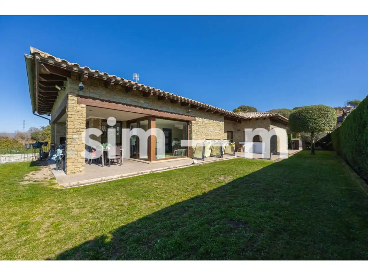 Jardín de Casa o chalet en venta en Folgueroles con Aire acondicionado, Calefacción y Jardín privado