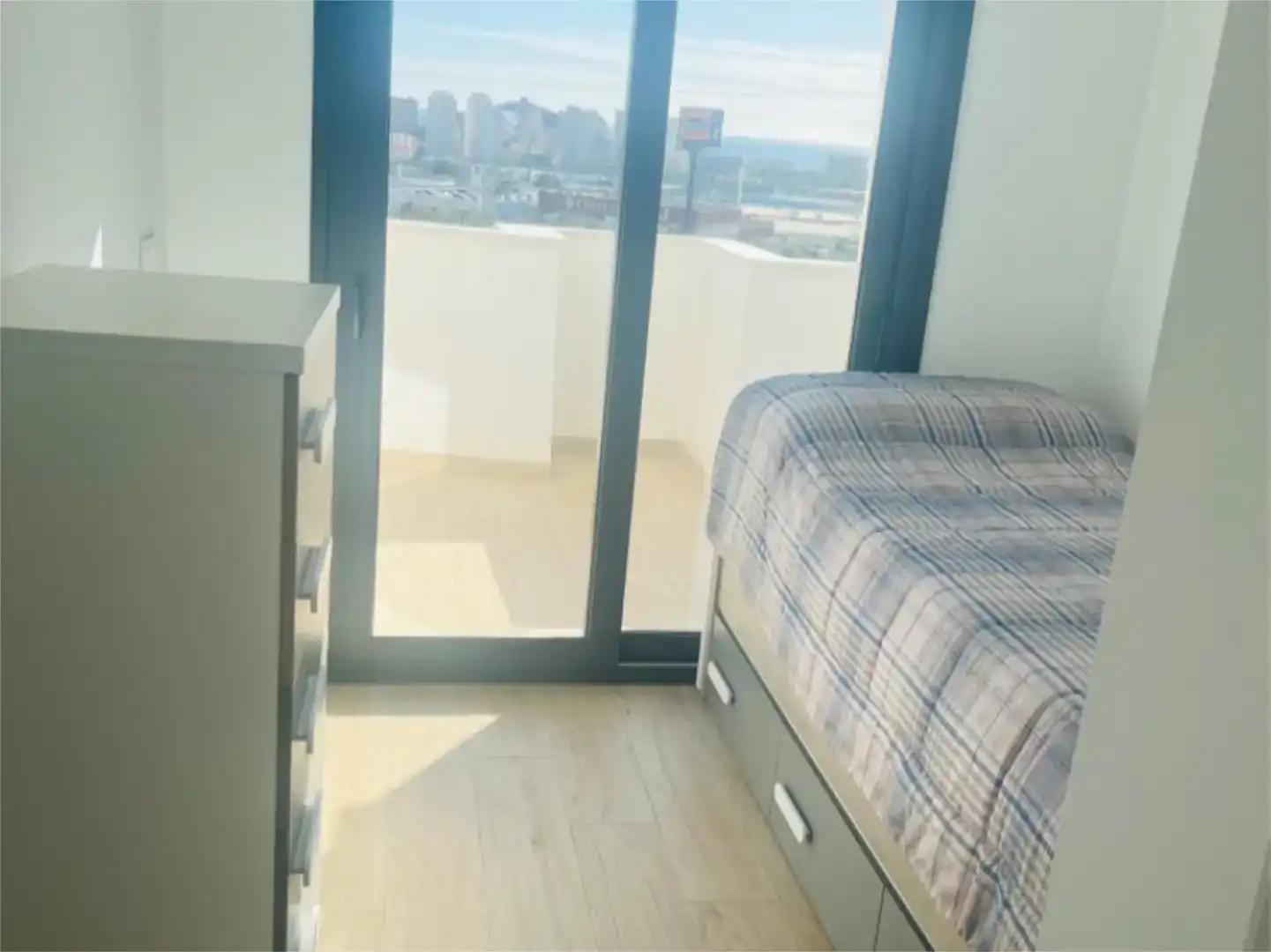Dormitori de Casa adosada en venda en Finestrat amb Aire condicionat, Piscina i Balcó
