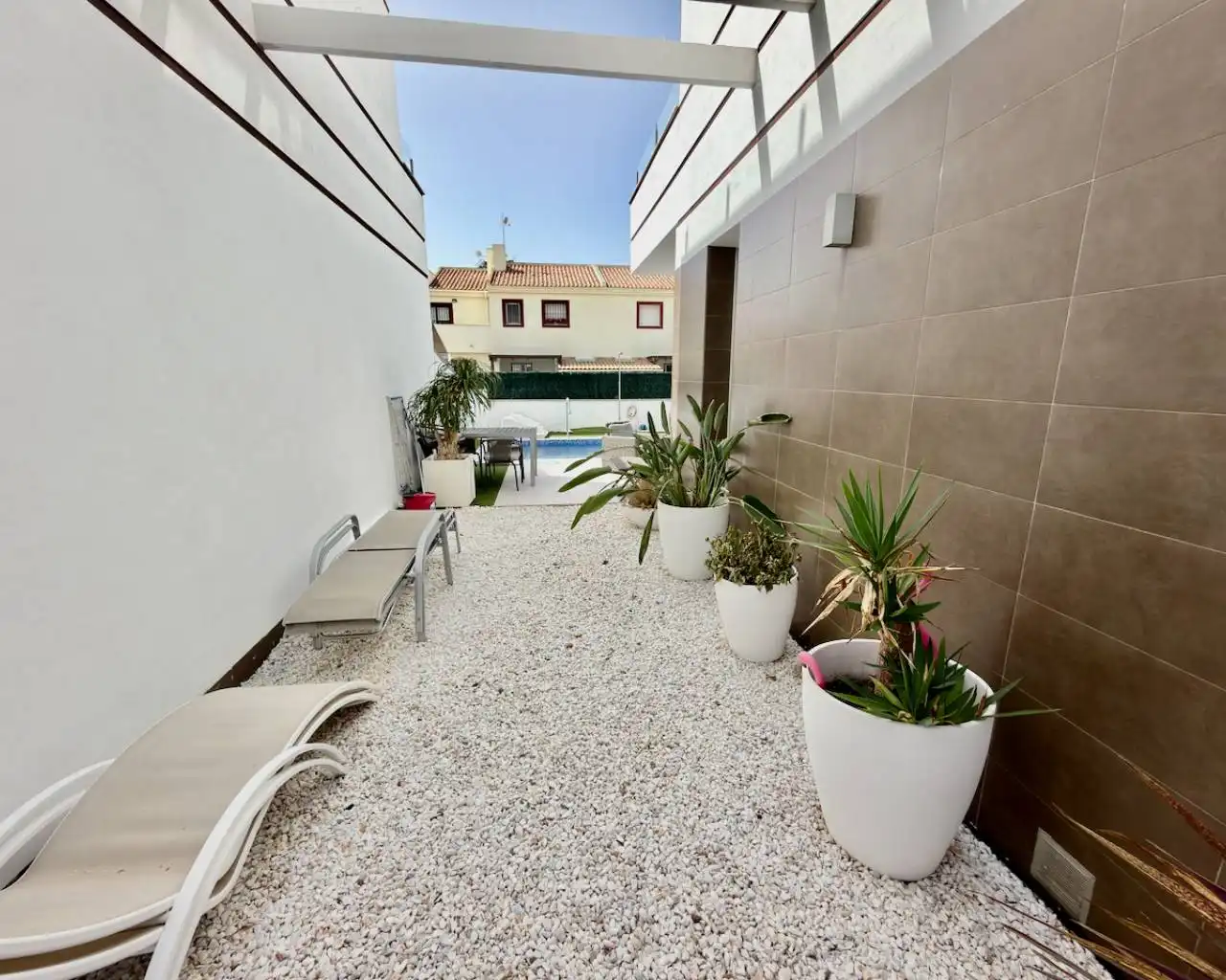 Terrassa de Casa o xalet en venda en Rojales amb Aire condicionat, Jardí privat i Terrassa