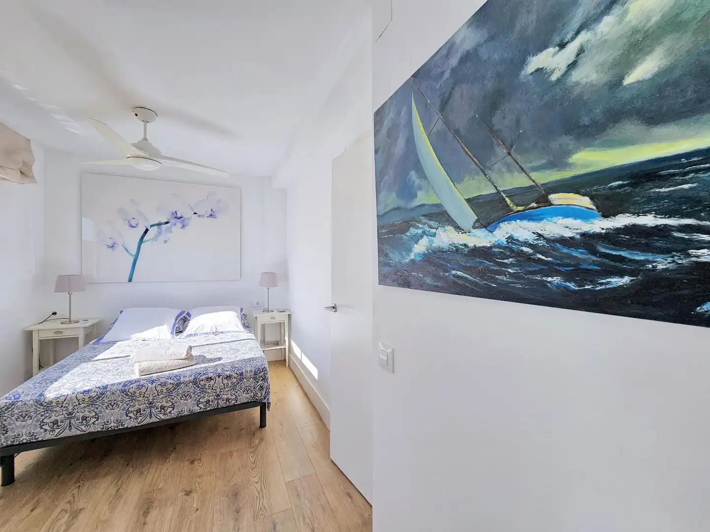 Bedroom of Duplexes for rent in Cartagena  with Air Conditioner, Heating and Terrace