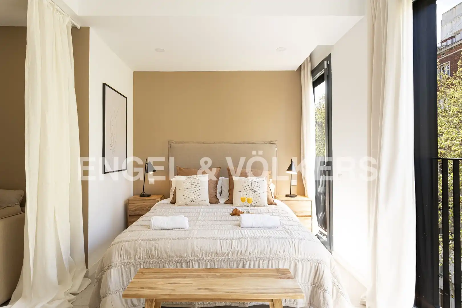 Habitación de Piso de alquiler en Barcelona con Aire acondicionado, Calefacción y Amueblado