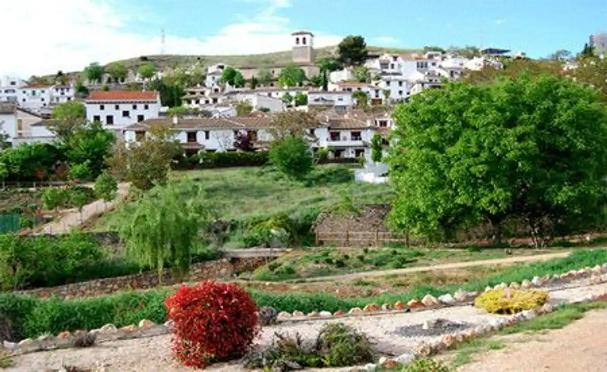 Vista exterior de Casa adosada en venda en Olmeda de las Fuentes amb Calefacció, Jardí privat i Terrassa