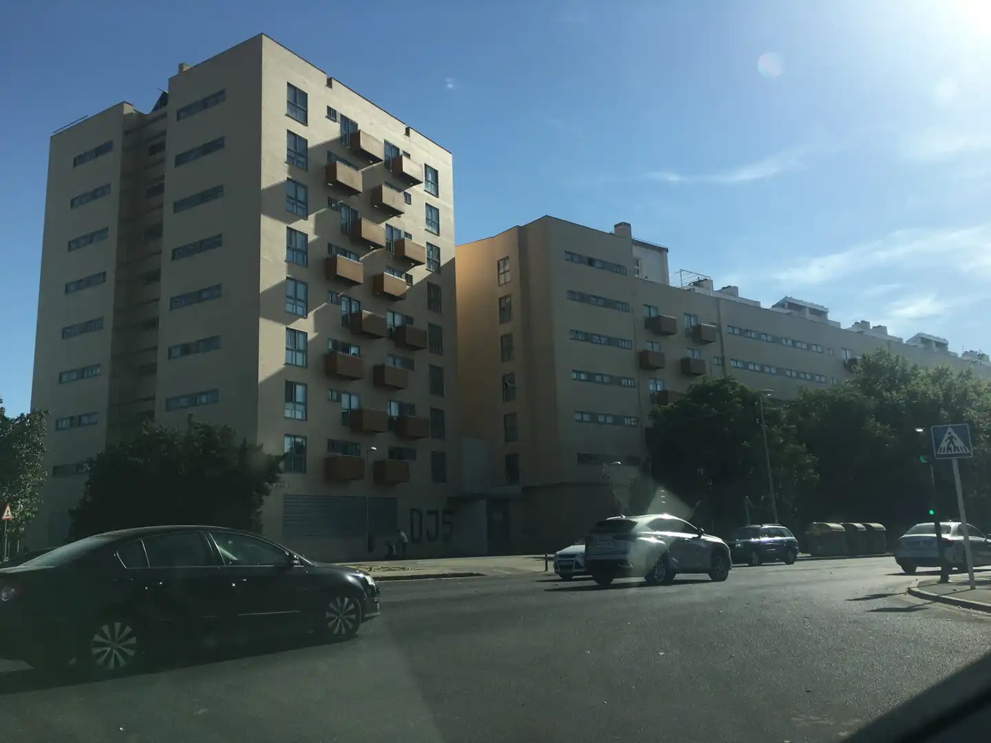 Vista exterior de Garaje en venta en Sevilla