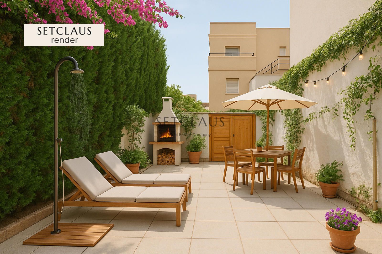 Terrace of Single-family semi-detached for sale in El Masnou  with Private garden and Storage room