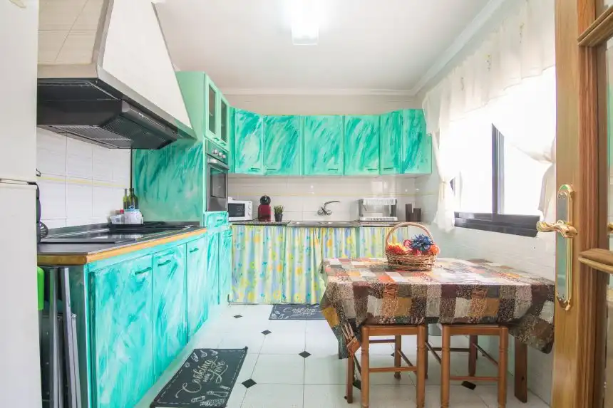 Cuina de Casa o xalet en venda en Tibi amb Aire condicionat, Piscina i Moblat