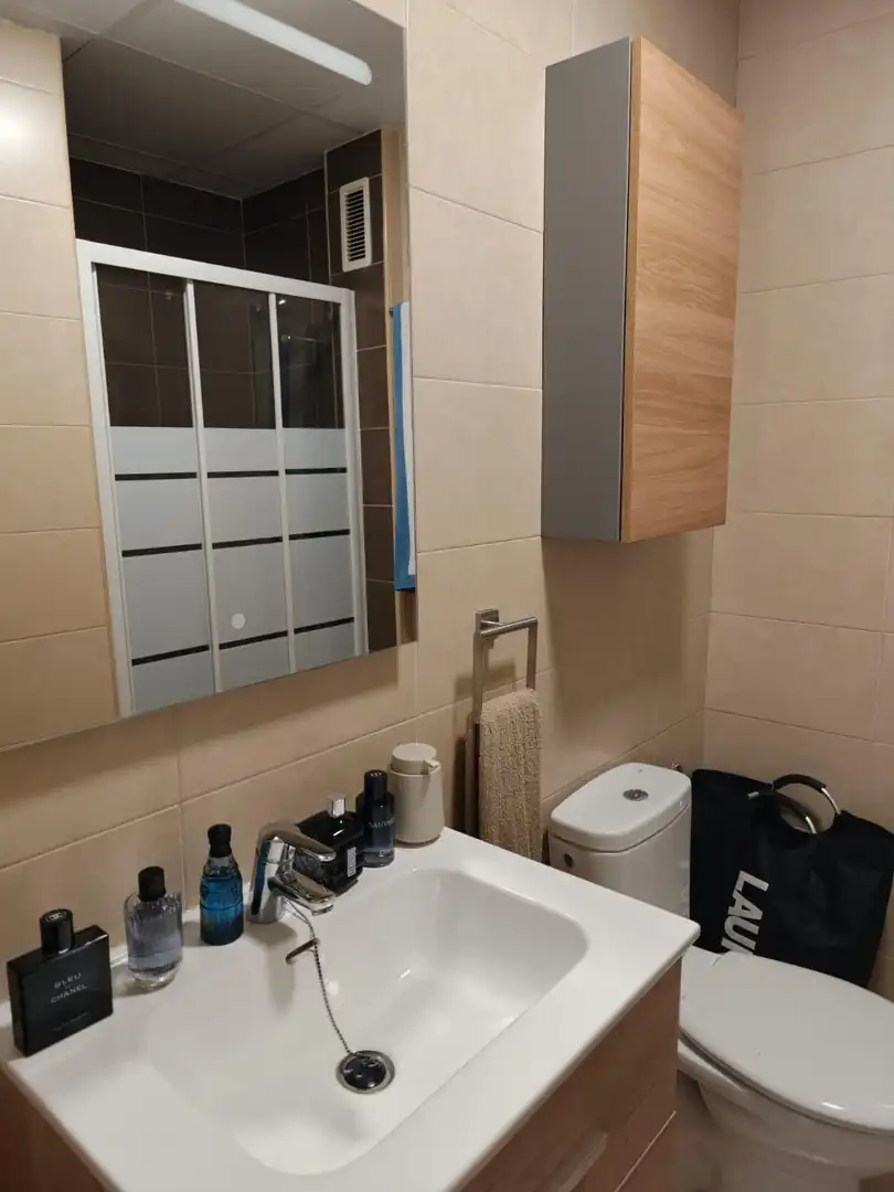 Bathroom of Flat for sale in Murcia  with Air Conditioner, Furnished and Balcony