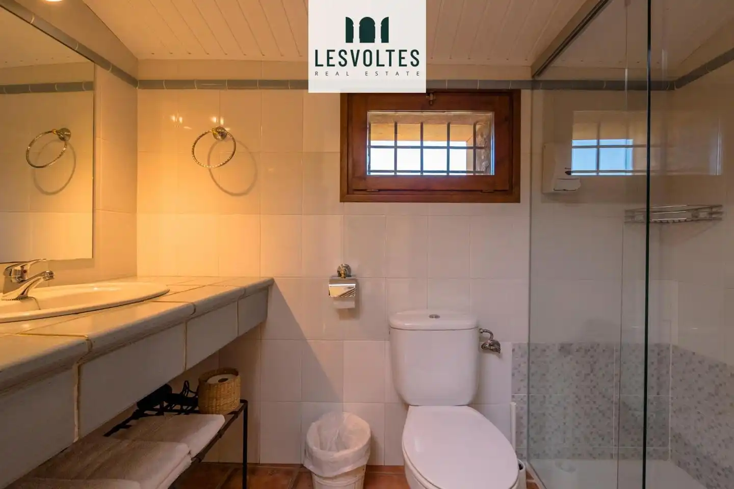 Baño de Casa o chalet en venta en La Pera con Aire acondicionado, Jardín privado y Trastero