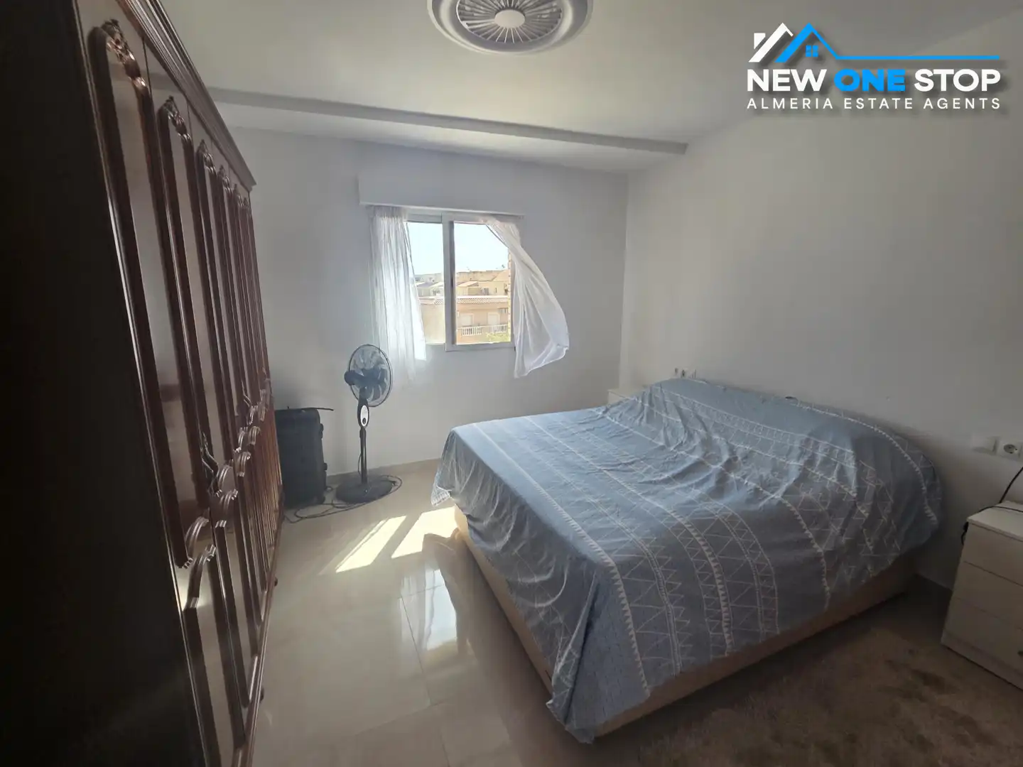 Schlafzimmer von Wohnungen zum Verkauf in Turre mit Klimaanlage, Terrasse und Ofen