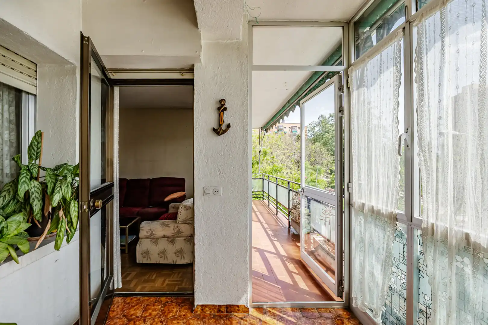 Terrasse von Wohnung zum Verkauf in Madrid mit Heizung, Terrasse und Möbliert
