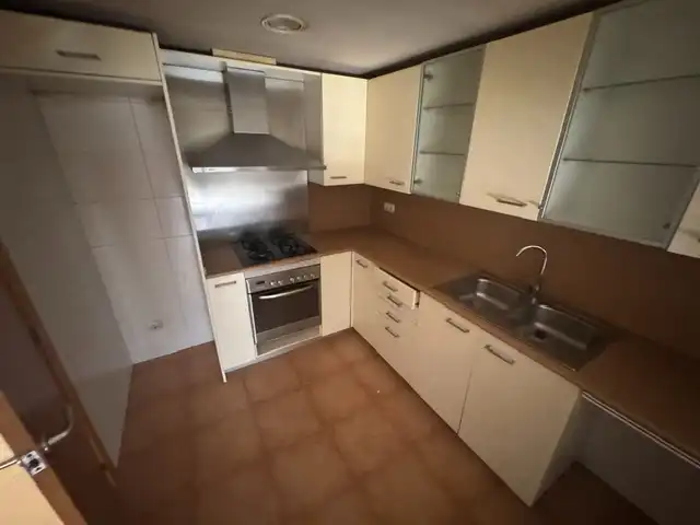 Cocina de Casa adosada en venta en Sant Andreu de Llavaneres con Aire acondicionado, Calefacción y Jardín privado