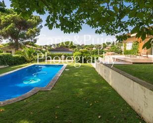 Garden of House or chalet for sale in Sant Cugat del Vallès  with Air Conditioner, Heating and Terrace