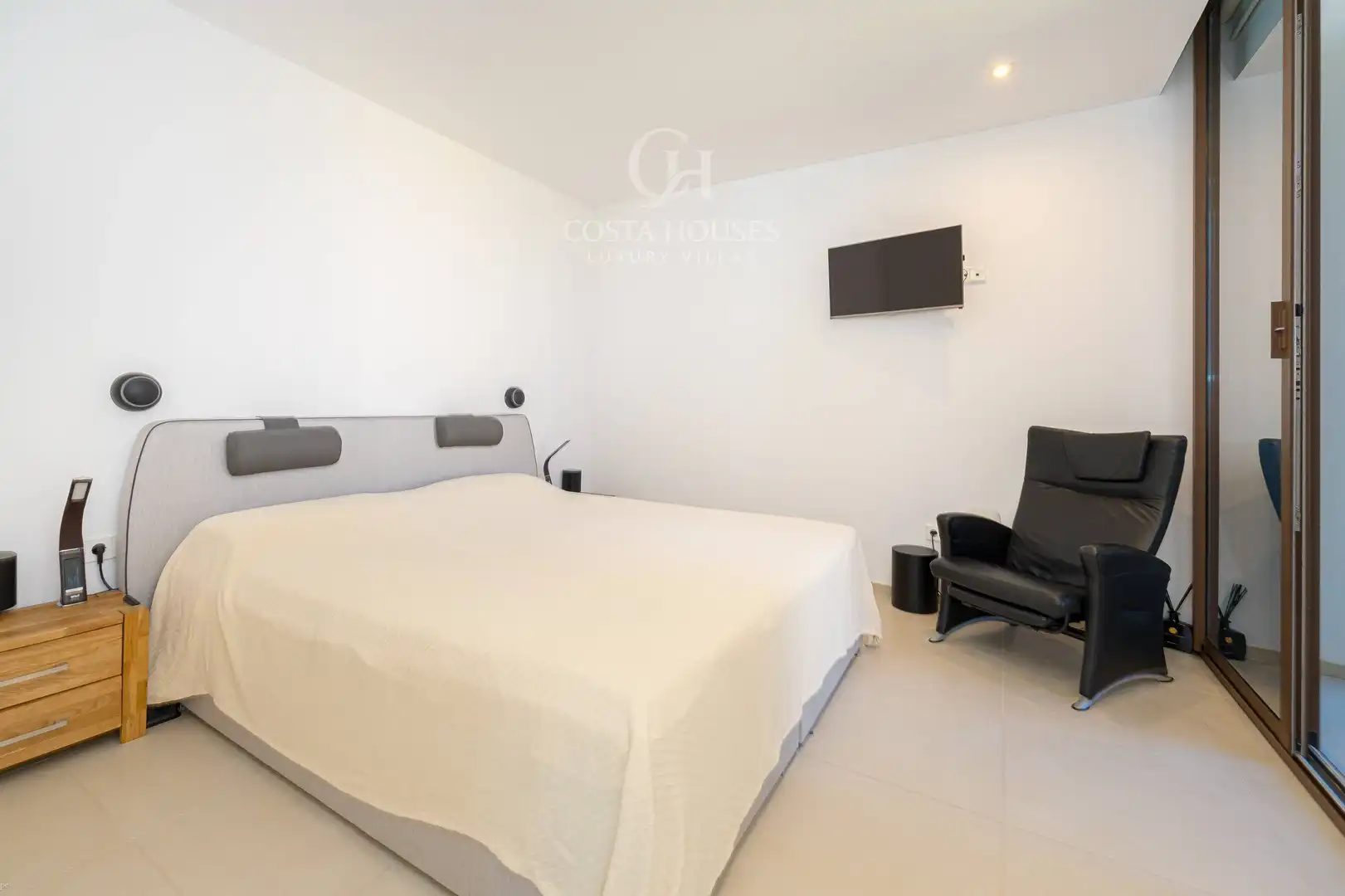 Bedroom of Houses for sale in Moraira  with Air Conditioner, Heating and Private garden