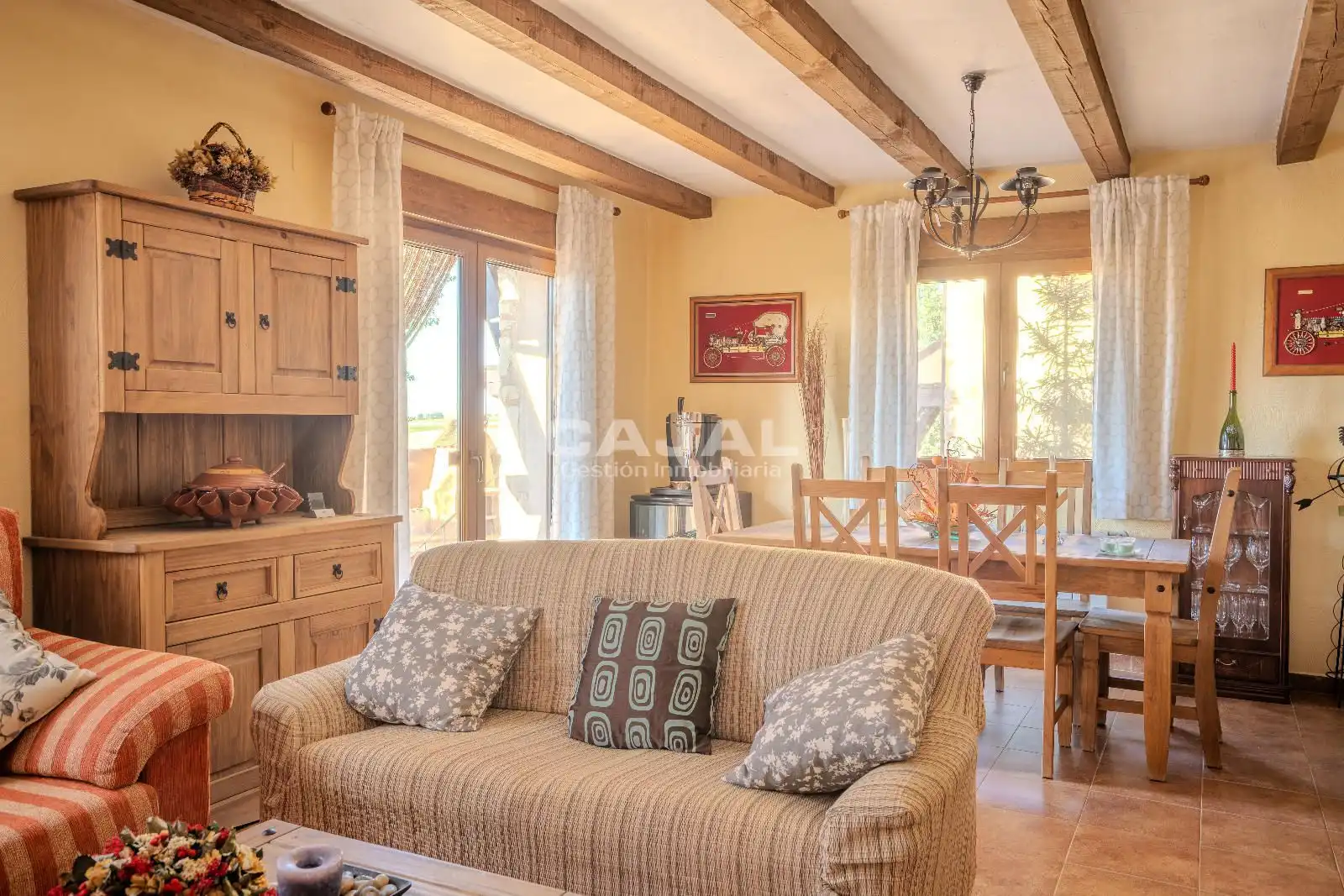 Living room of Detached homes for sale in Grajera  with Heating and Private garden