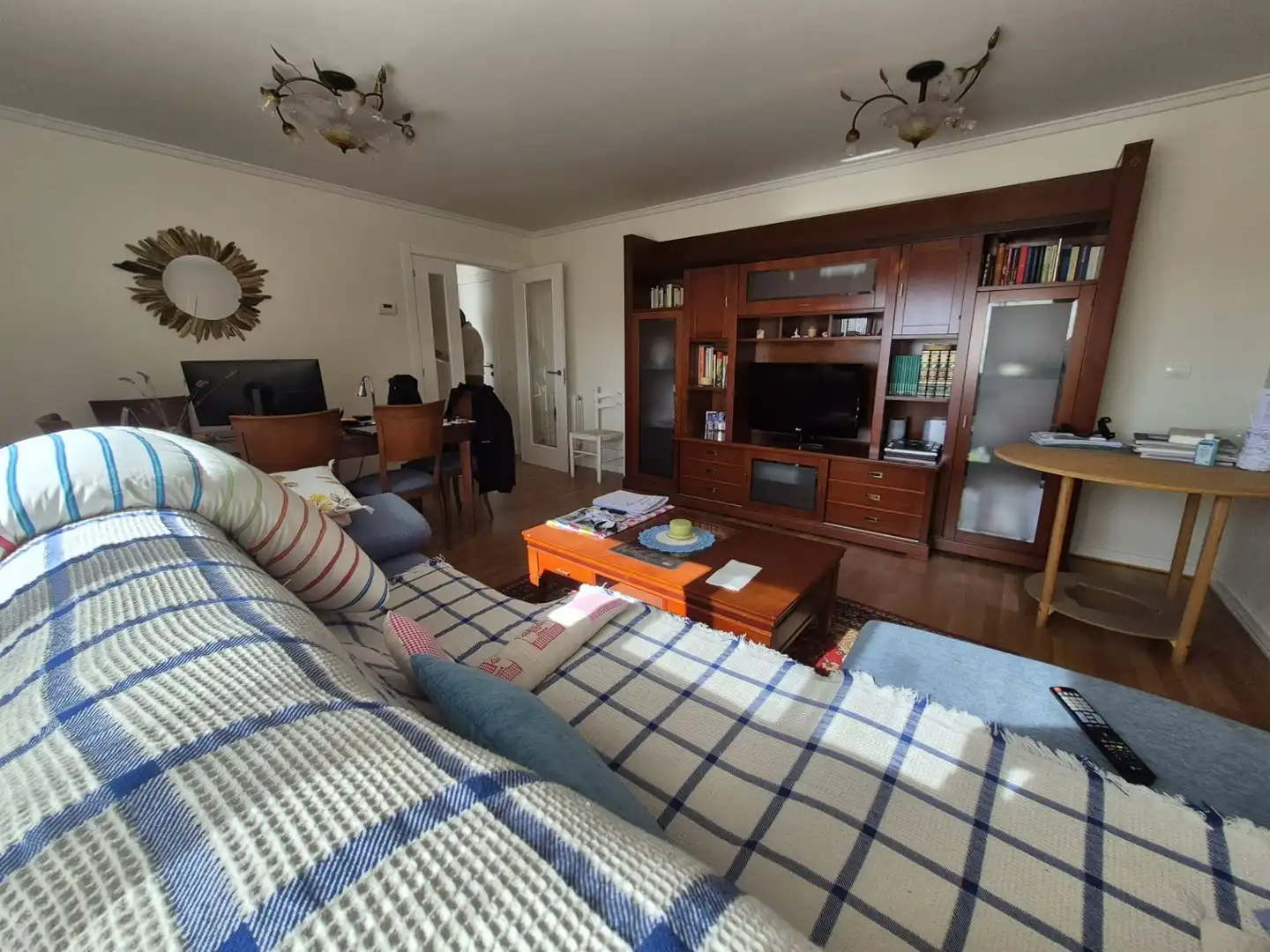 Sala de estar de Piso en venta en Ávila con Calefacción, Terraza y Trastero