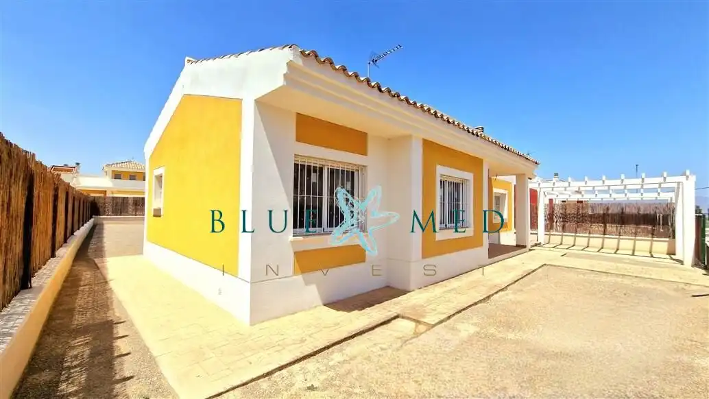 Vista exterior de Casa o chalet en venta en Lorca con Aire acondicionado, Calefacción y Jardín privado