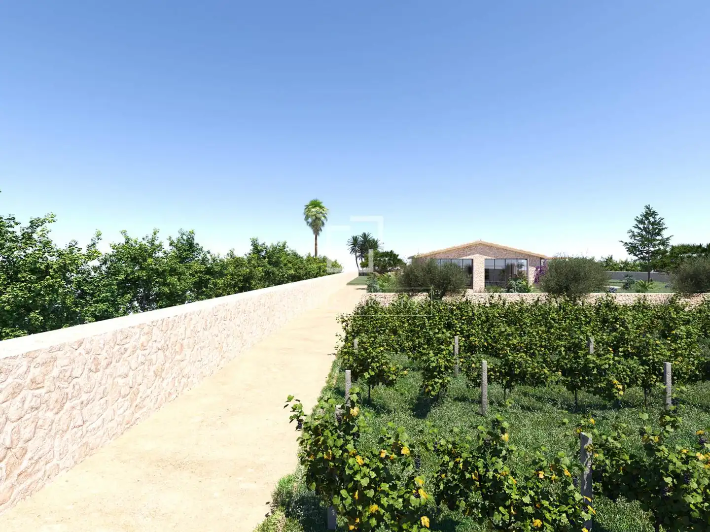 Jardín de Casa o chalet en venta en Llucmajor con Aire acondicionado, Calefacción y Jardín privado