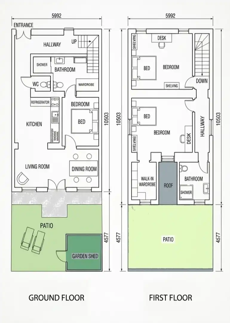 Detached homes for sale in Zona de la Vega