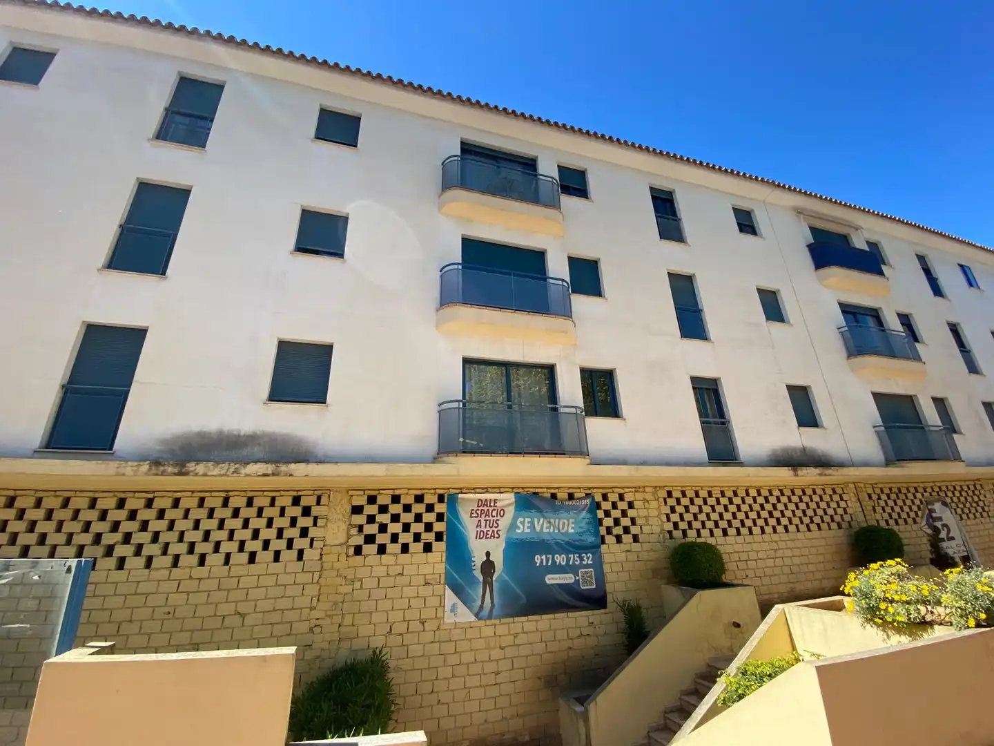 Vista exterior de Piso en venta en Ronda