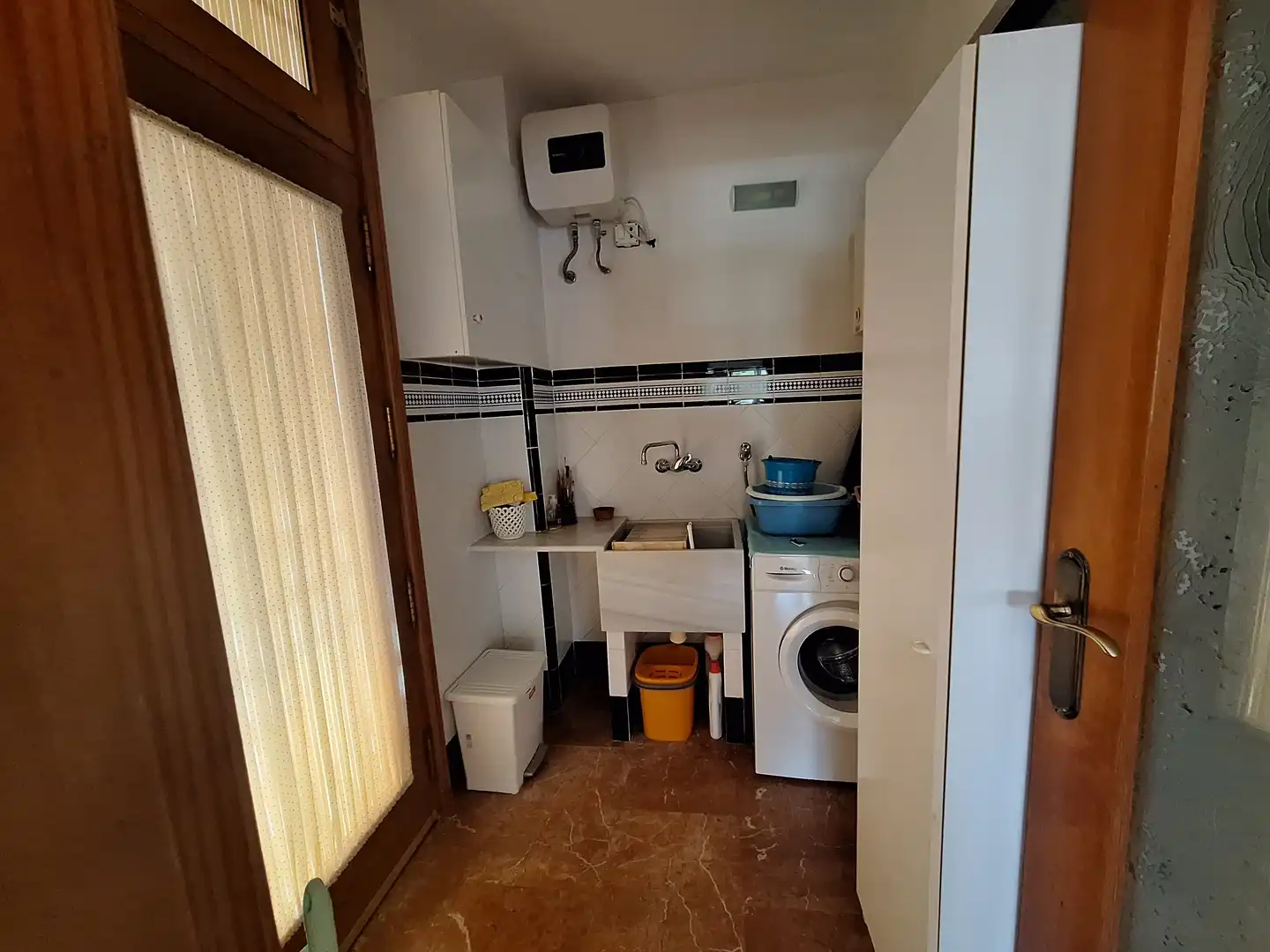 Cocina de Casa o chalet en venta en Cullera con Aire acondicionado, Jardín privado y Terraza