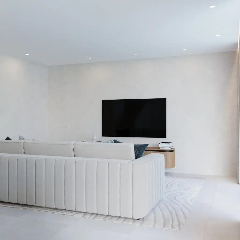 Sala de estar de Casa o chalet en venta en Alcúdia con Aire acondicionado, Jardín privado y Piscina