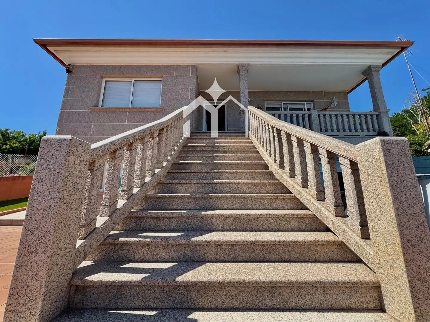 Exterior view of Houses for sale in Moaña  with Heating, Parquet flooring and Terrace