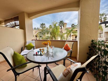 Terrace of Apartment for sale in San Javier  with Air Conditioner, Heating and Private garden