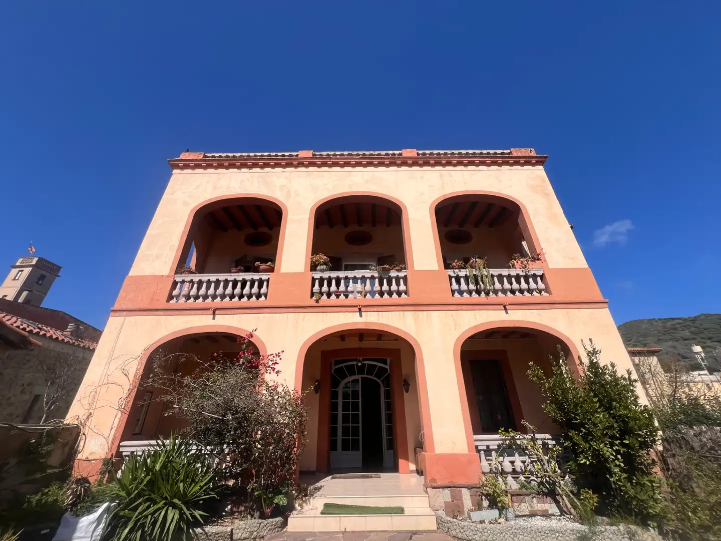Vista exterior de Casa o chalet en venta en Teià con Calefacción y Jardín privado