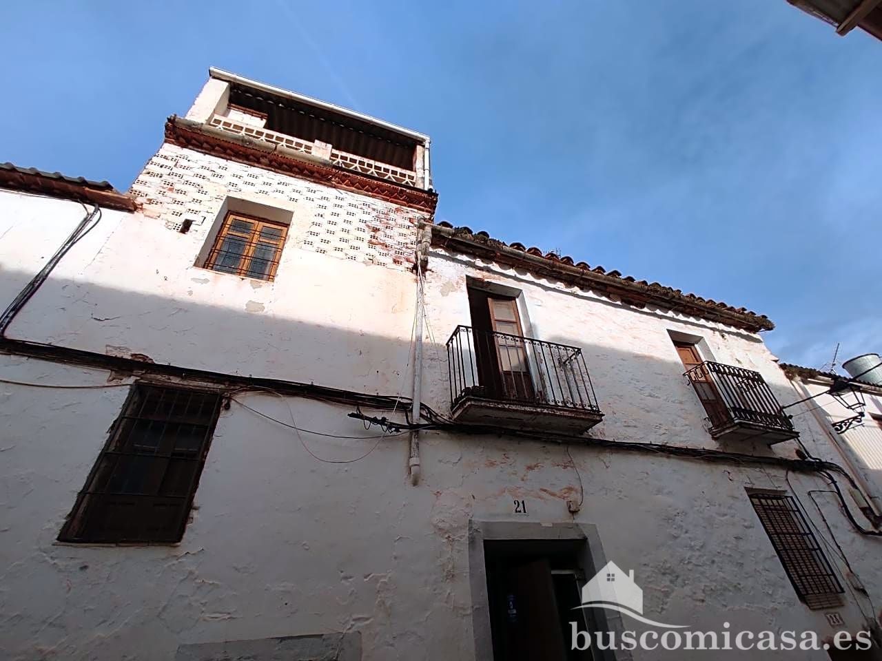 Vista exterior de Casa adosada en venta en Vilches con Balcón