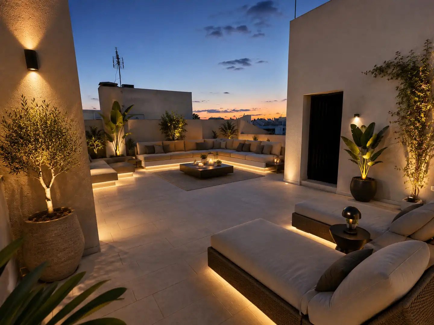 Terraza de Casa o chalet en venta en Alicante / Alacant con Aire acondicionado, Jardín privado y Terraza