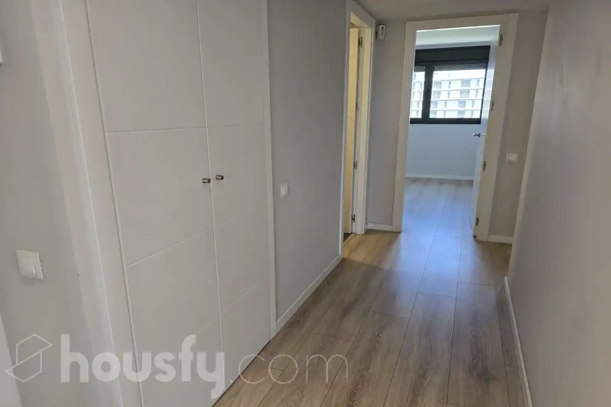 Wohnung zur Miete in Sant Adrià de Besòs mit Klimaanlage und Balkon