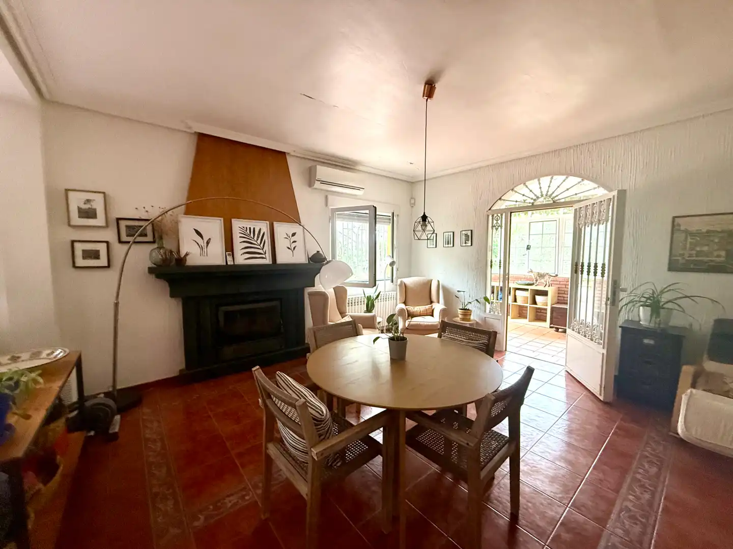Comedor de Casa o chalet en venta en Poblete con Aire acondicionado, Jardín privado y Piscina