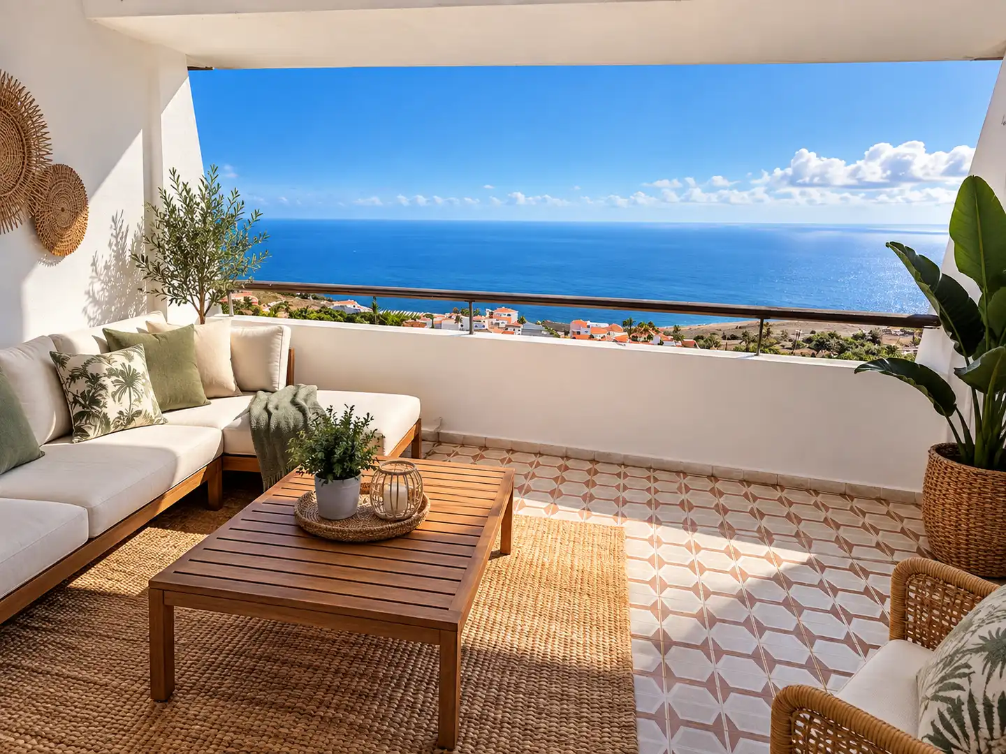 Terraza de Dúplex en venta en La Victoria de Acentejo con Terraza y Amueblado