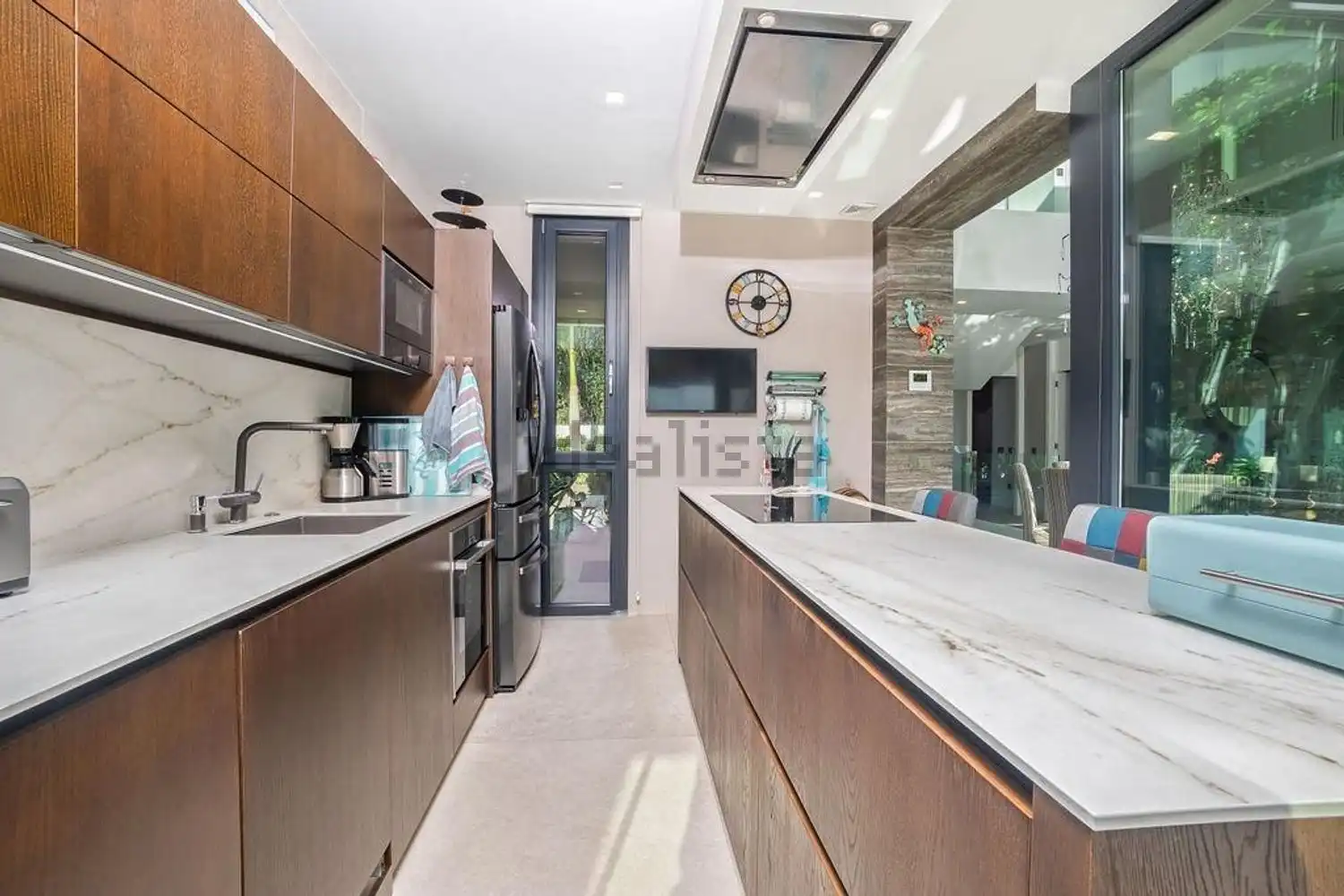 Kitchen of Houses for sale in L'Alfàs del Pi  with Air Conditioner, Storage room and Swimming Pool